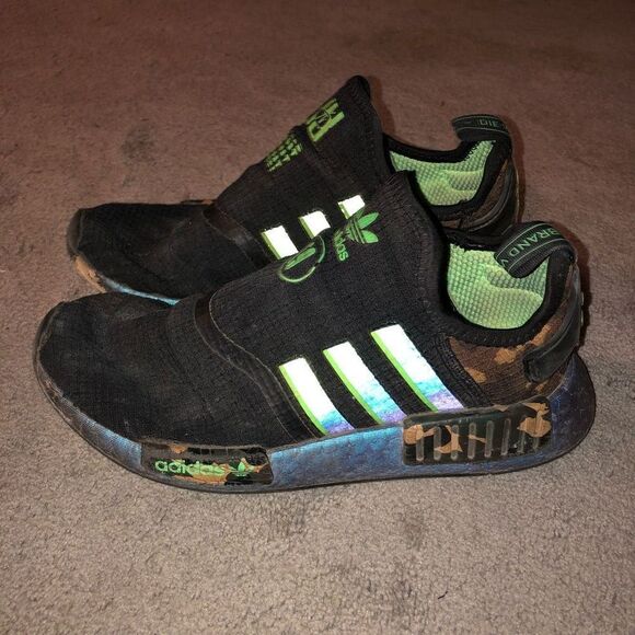 adidas Shoes Adidasnmd Juju Smith Schuster Rare Blackblue Camo1